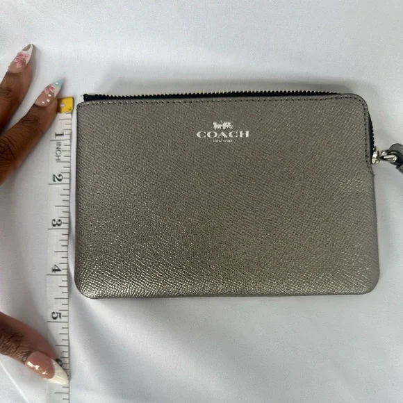 Coach Silver Wristlet - Picture 11 of 11